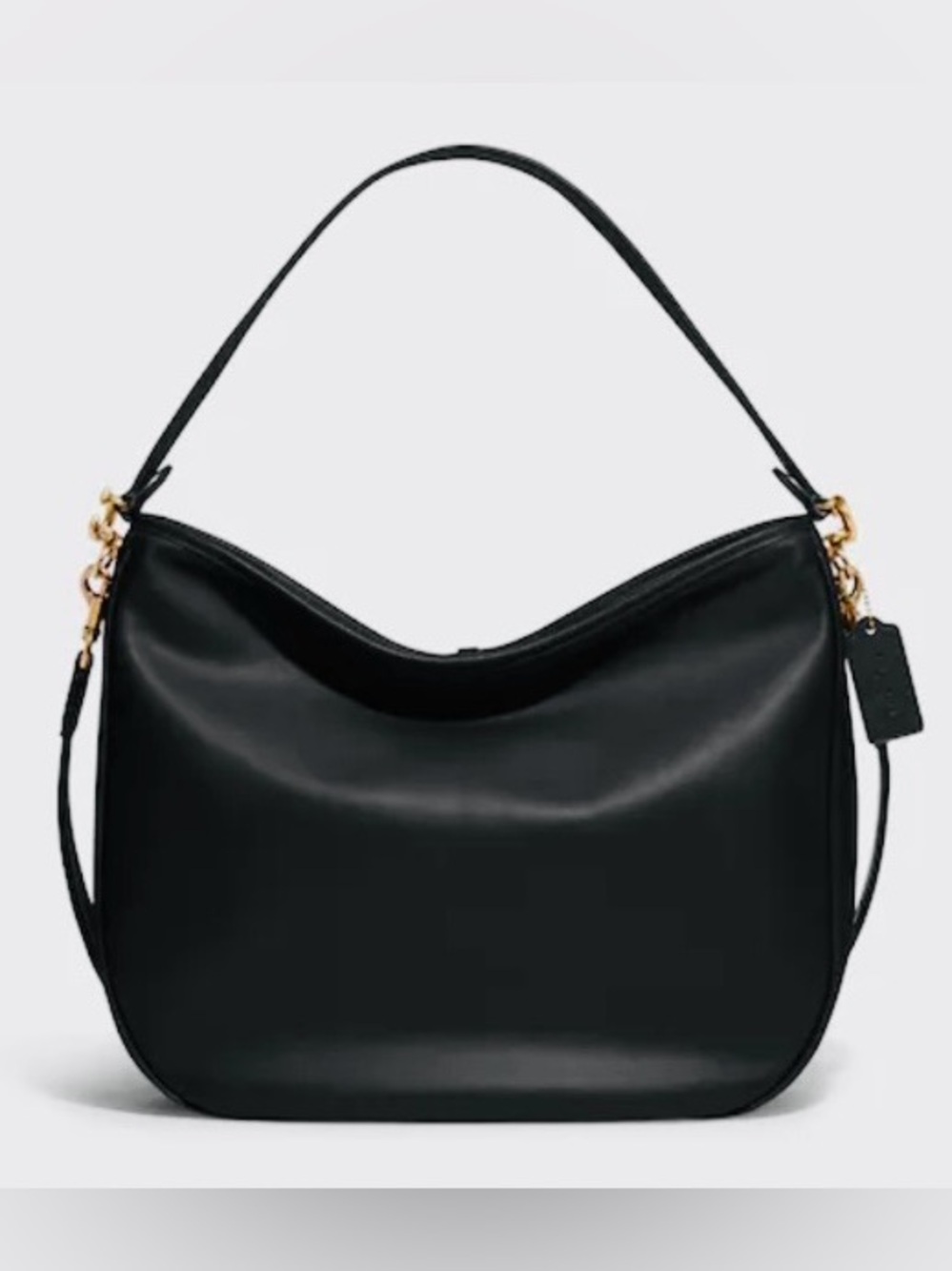 Coach Soft Tabby Hobo Calf Leather B4/Black
